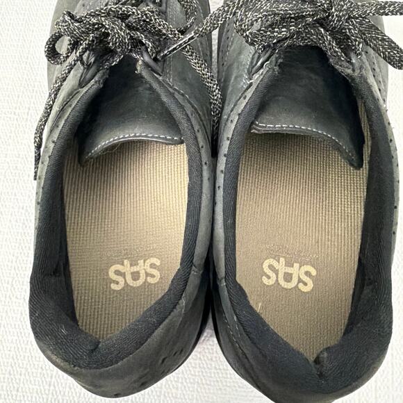 SAS Walk Easy Shoes Womens Size 9 M Black Nubuck - Picture 3 of 8